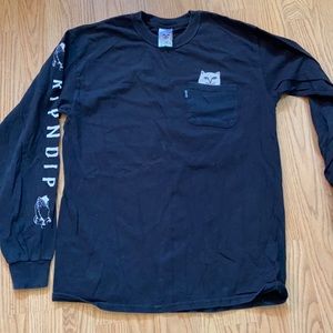 RIPNDIP long sleeve tee / size MEDIUM